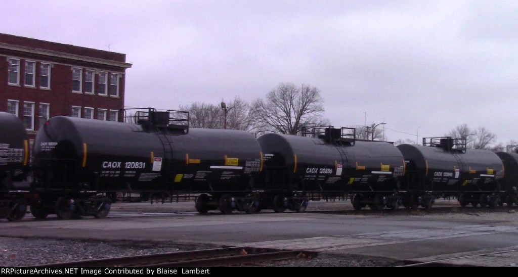 Fresh tanker cars